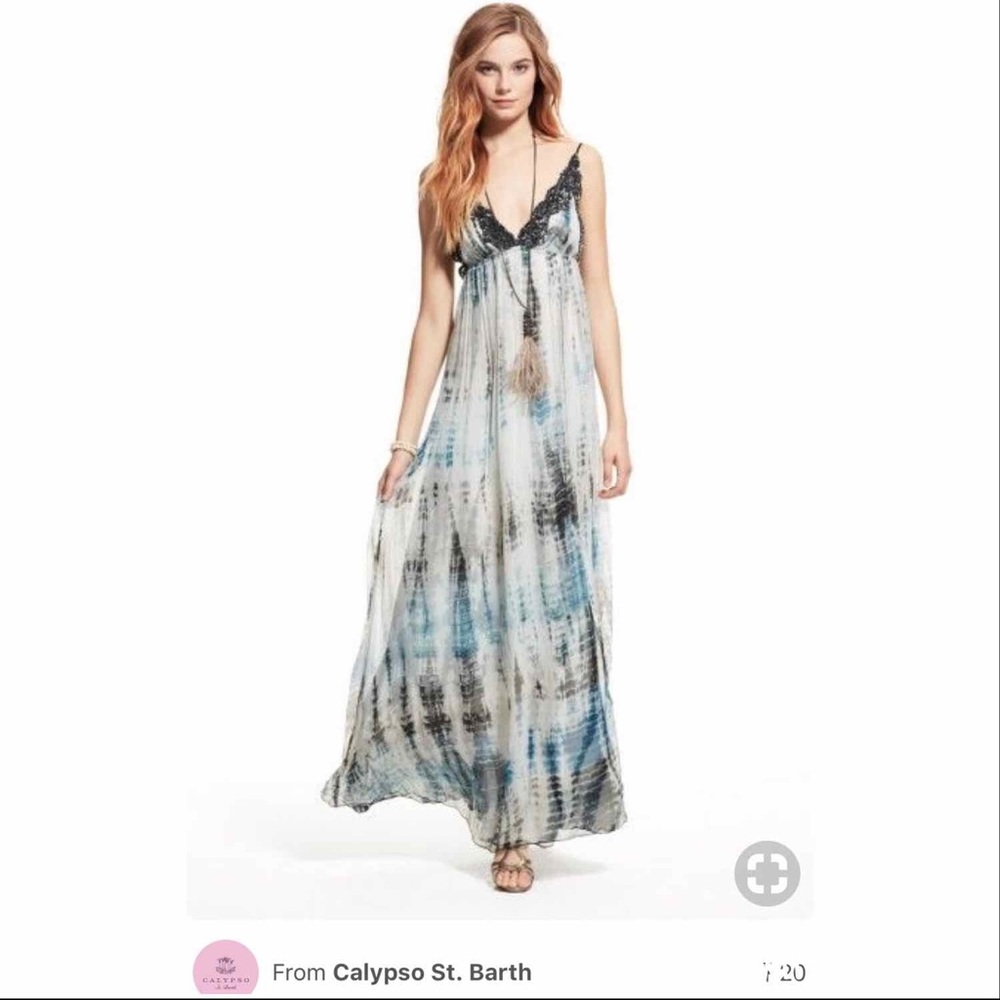 Calypso, St. Barth Sequin Silk Dress
